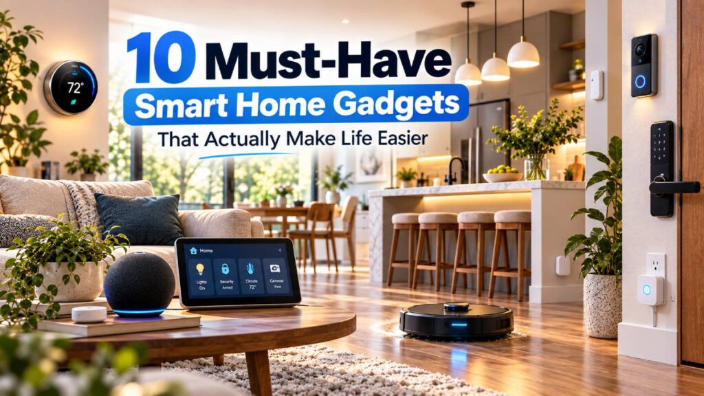 smart home gadgets